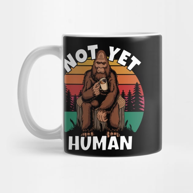 Bigfoot Not Yet Human by RockReflections